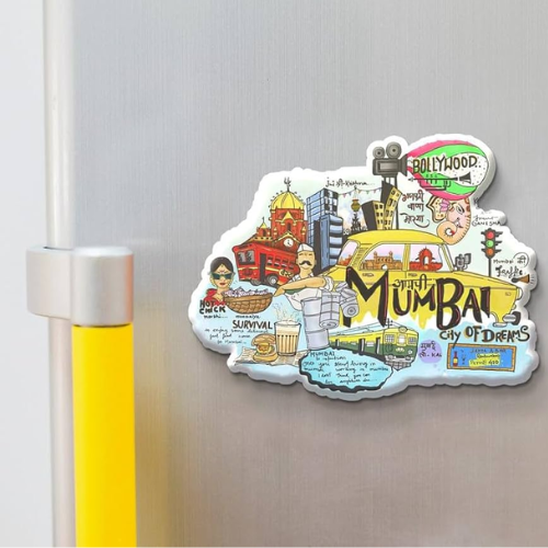 Mumbai City Fridge Magnet