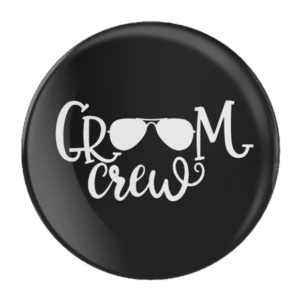 Groom Crew Badge