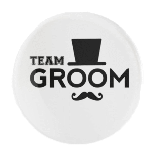 Team Groom Badge