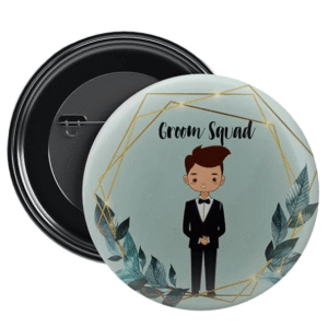 Groom Squad Badge